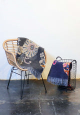 Ornate Floral Throw