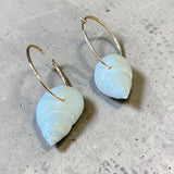 Ocean Hoop Earrings