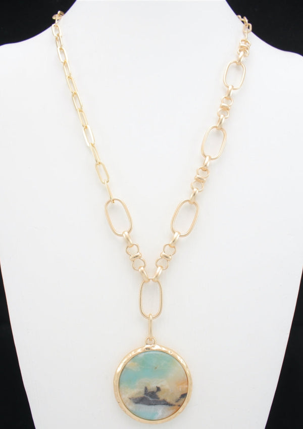 Sky Circle Necklace