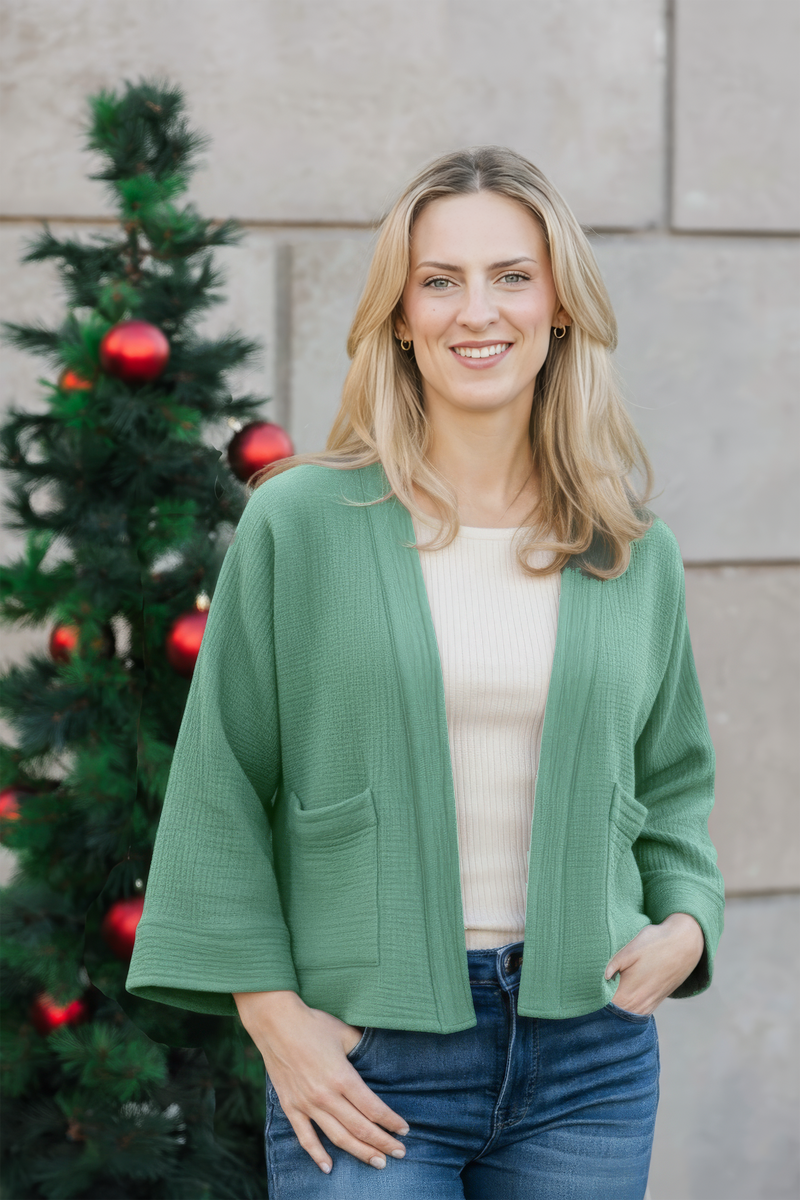 Amina Short Cardigan