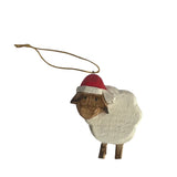 Hanging Sheep Ornament WHITE