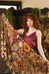 Golden Hour Floral Scarf