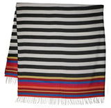 Beach Stripe Lightweight Throw
