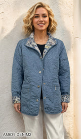 Emily Reversible Printed Jacket