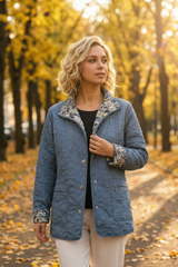 Emily Reversible Printed Jacket