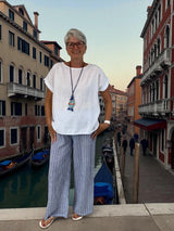 Beach Stripe Lightweight Pant