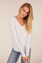 Slub Seamline Layer Long Sleeve