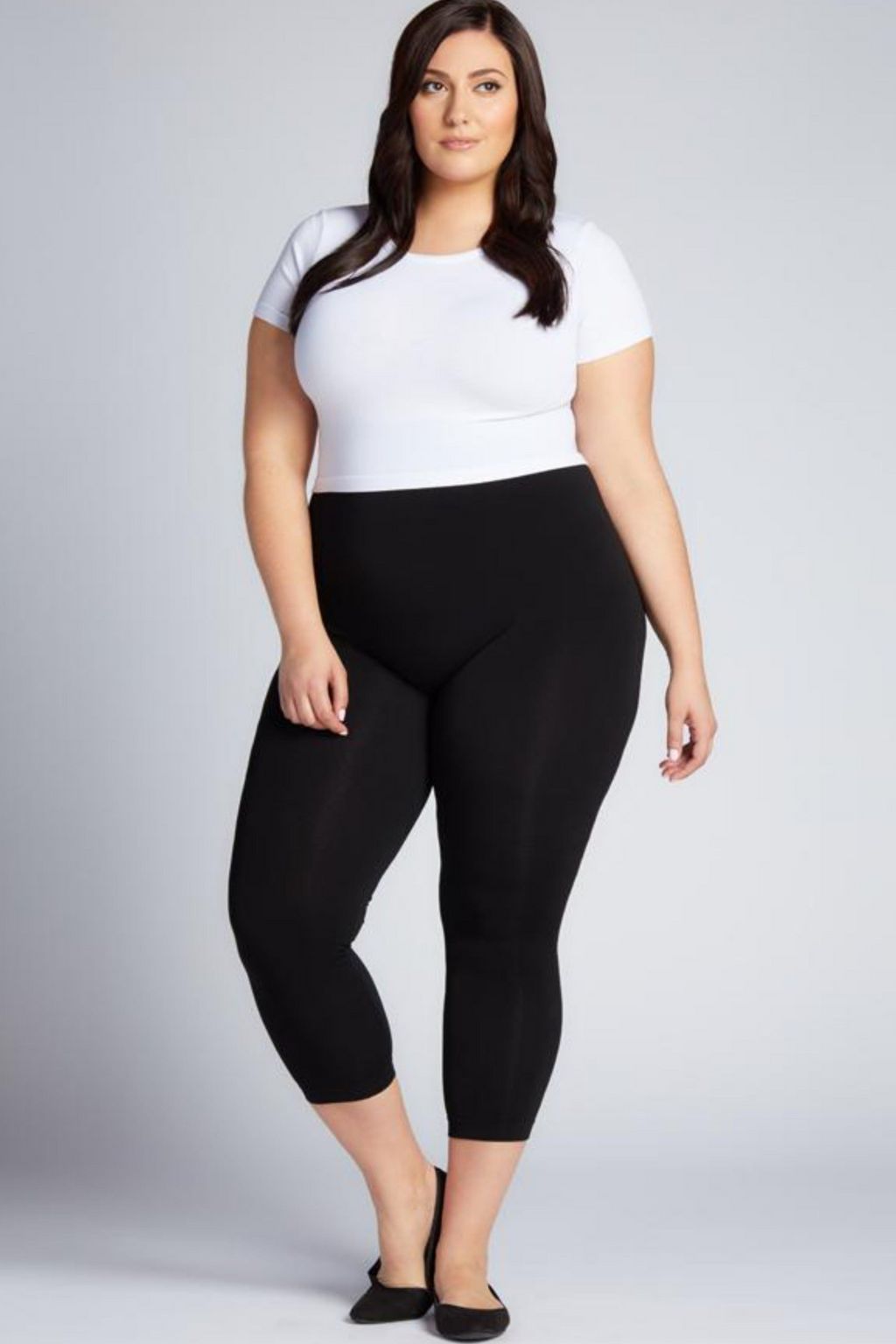 Bamboo Plus Capri Legging – Post Office by Shannon Passero
