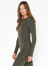 Bamboo Long Sleeve Crew Neck