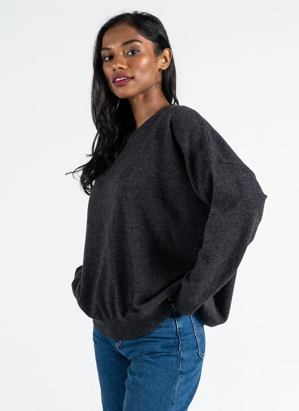 Relaxed Fit Light Weight Crew Neck