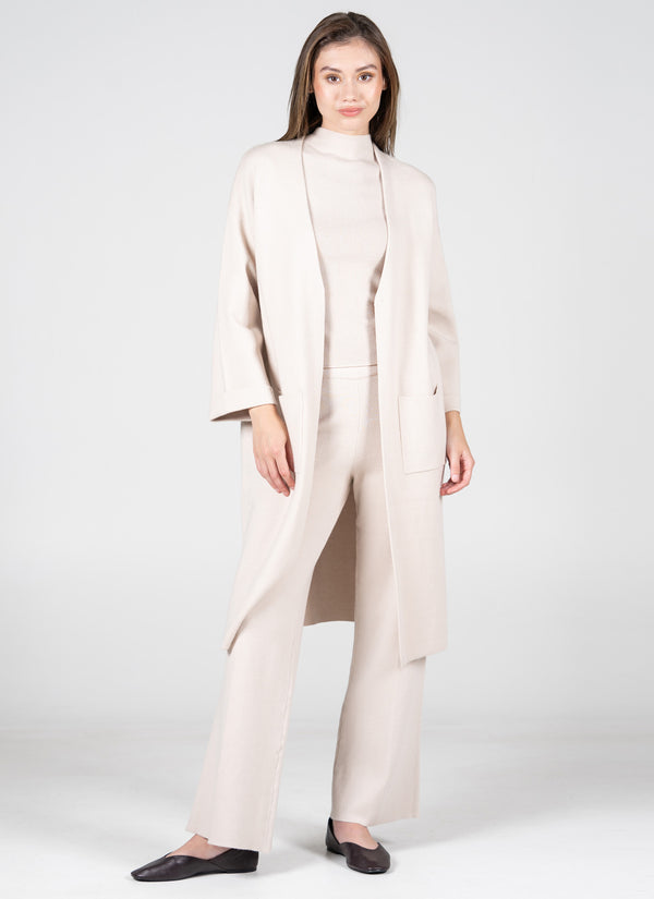 Knit Long Cardigan