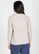 Waffle Knit Polo Sweater