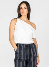 Twisted Shoulder Top