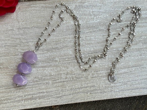 Lilac Jade Necklace