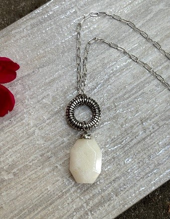 Serene Magnolia Necklace