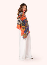 Trailing Floral Scarf