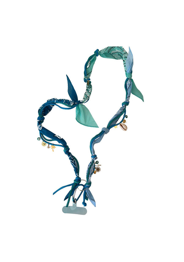 Blue Mix Phone Cord