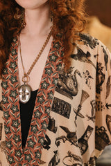 Curiosities Crop Kimono