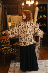 Curiosities Crop Kimono