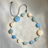 Wooden Round Disk Necklace