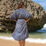 Tie Dye Long Kimono