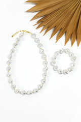 Tidefall Shell Pearl Braclet