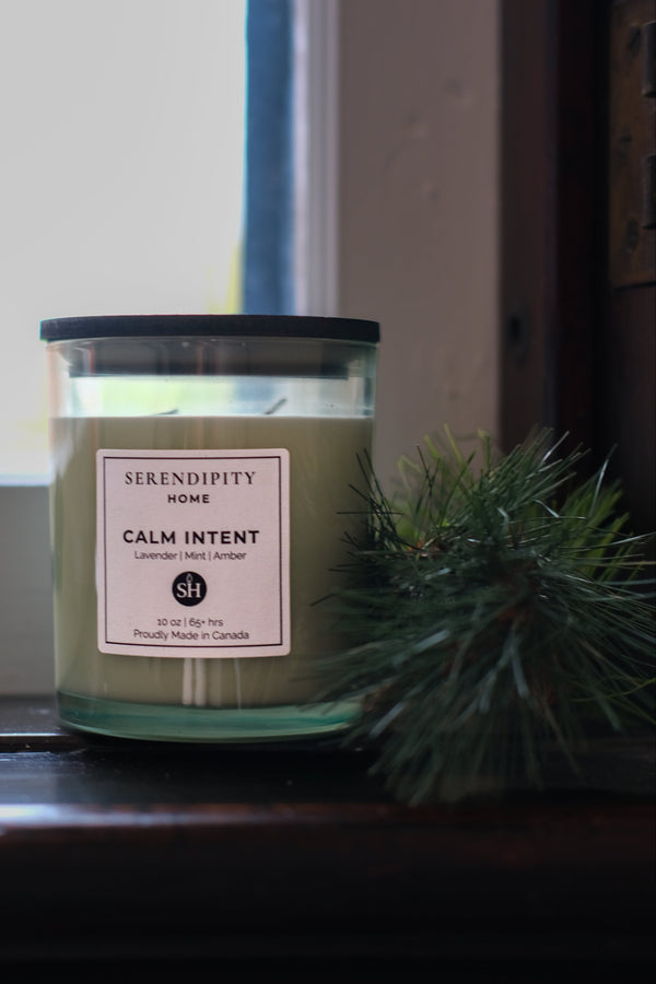 10oz Calm Intent Candle