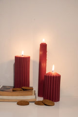 Santa's Cookies Pillar Candle