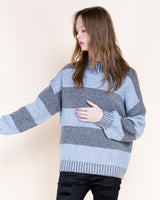 Wide Breton Stripes Weekend Pullover