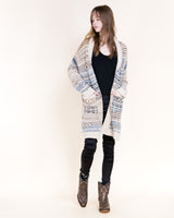 Snake Eye Open Cardigan