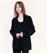 Soft Tailored Open Cardigan