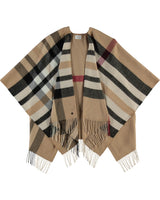 Plaid Ruana