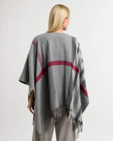 Plaid Ruana