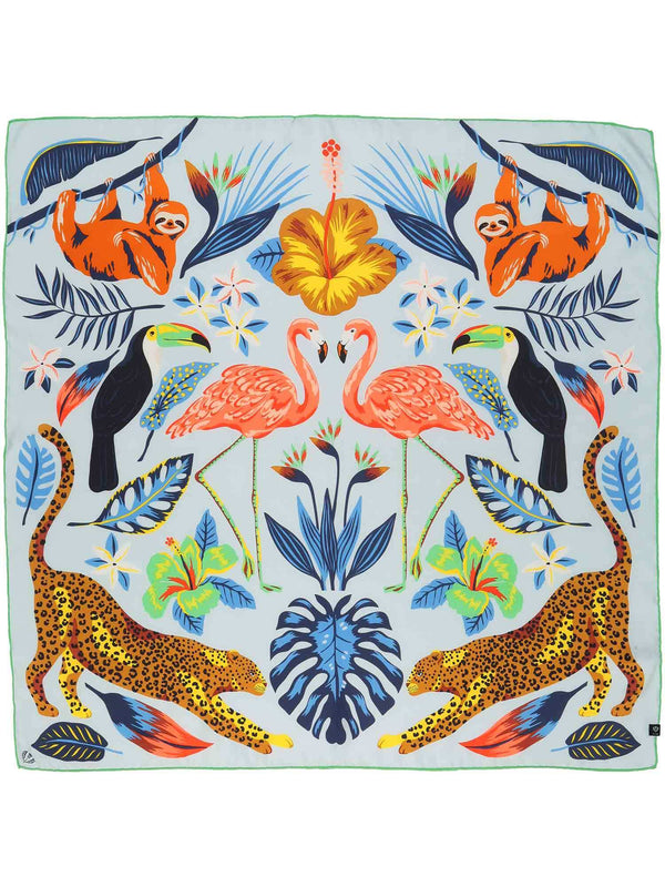 Flamingo Jungle Scarf