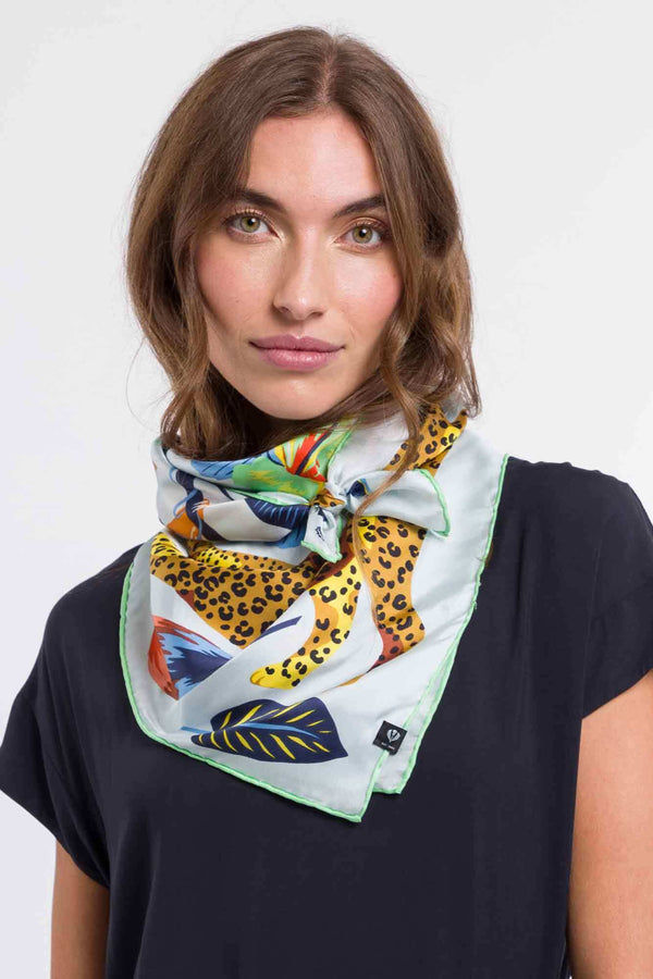 Flamingo Jungle Scarf