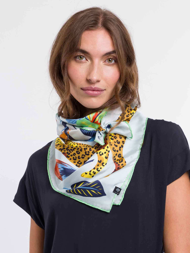 Flamingo Jungle Scarf