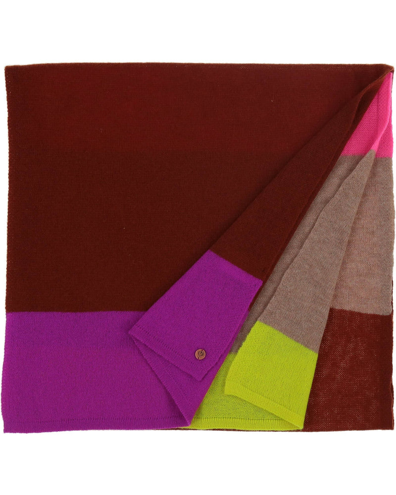 Cashmere Blend Multi Stripe Scarf