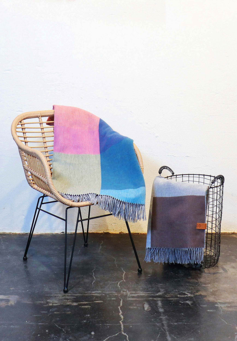 Abstract Cashmink Throw