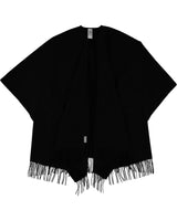 Solid Wool Ruana