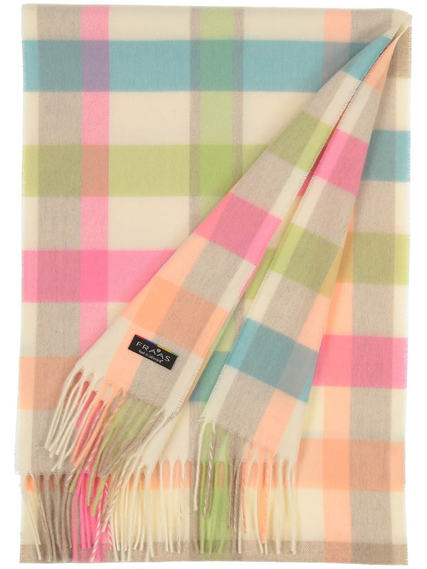 Check Plaid Cashmink Scarf