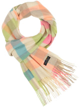 Check Plaid Cashmink Scarf