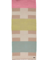 Blocks & Stripes Boucle Eco Scarf