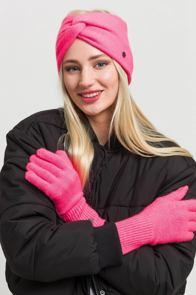 Melange Knit Glove