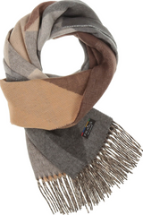 Geometric ColourBlock Cashmink Scarf