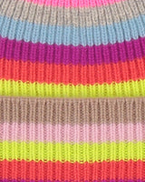 Multi Stripe Knit Beanie