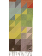 Geometric ColourBlock Cashmink Scarf
