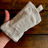Linen & Loam Bath Mitts