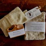 Linen & Loam Bath Mitts