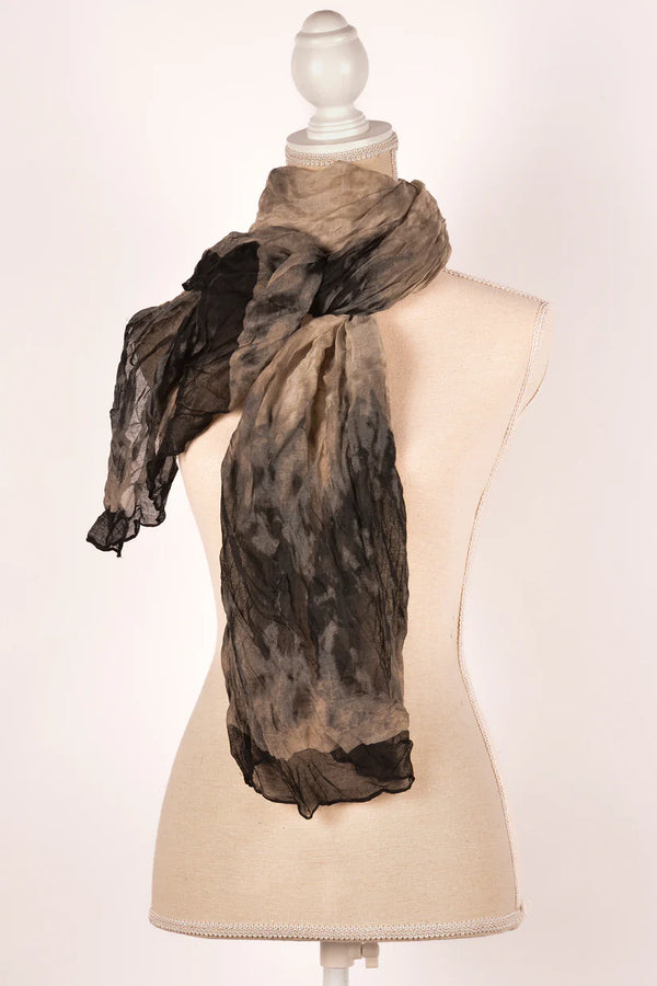 Watercolor Crinkle Scarf