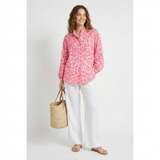 Tiana Leopard Henley Shirt